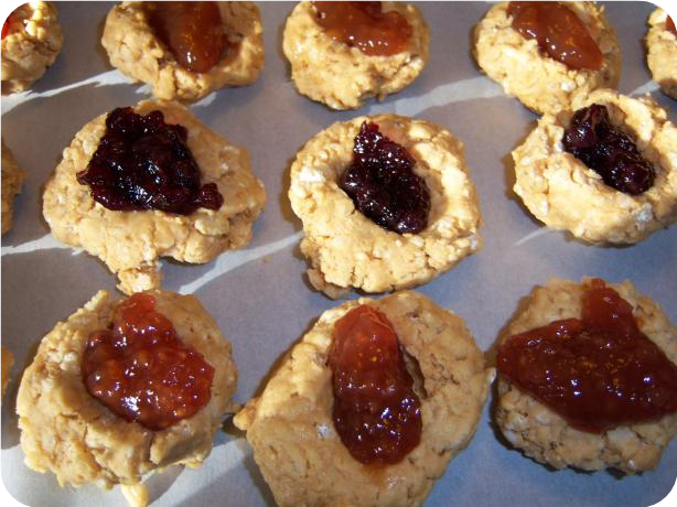 Pb&amp;j No-Bake Cookies