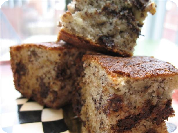Banana Chocolate Chip Cake
