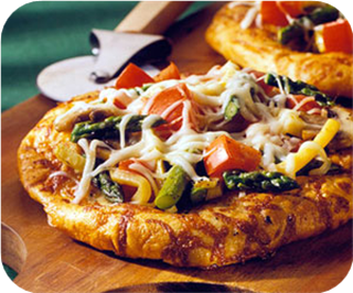 Italian Vegetable Pizzas
