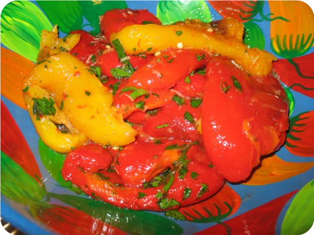 Susan's Italian Roasted Red Peppers