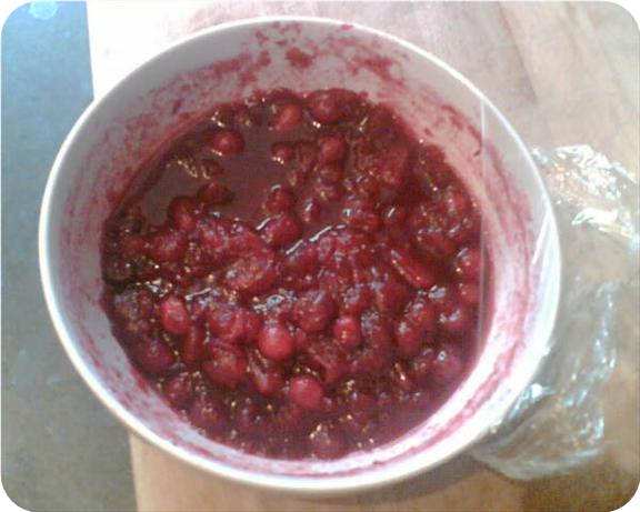 Star Anise Spiced Cranberry Sauce W/ Ruby Port