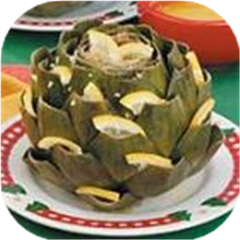 Lemon-Studded Artichokes