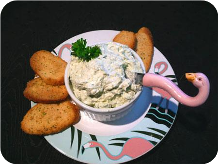 Ninja Herb Cheese Dip