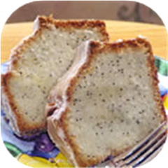 Poppy Seed Bread with Glaze