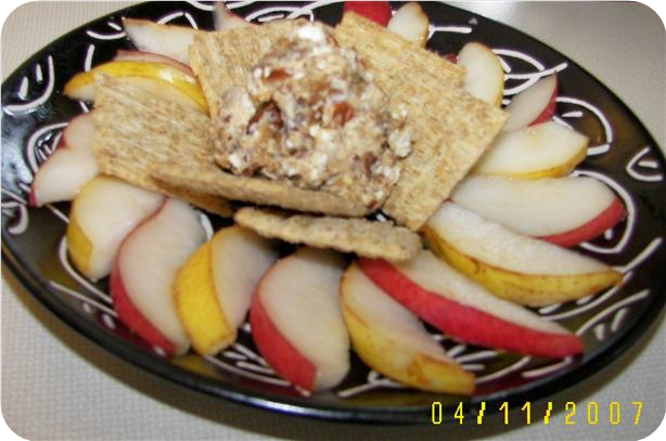 Figgy Cheesy Nutty Pear Surprise