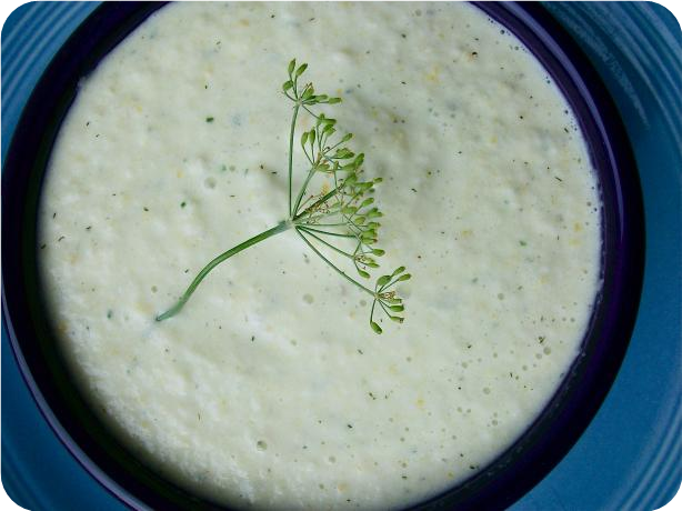 Chilled Cream of Cucumber Soup
