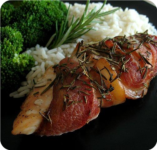 Bacon-Wrapped Rosemary Chicken