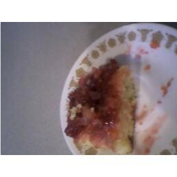 Rhubarb Cake With a Mix