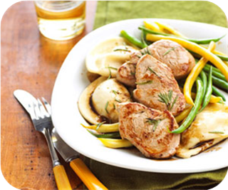 Balsamic pork and dumplings 