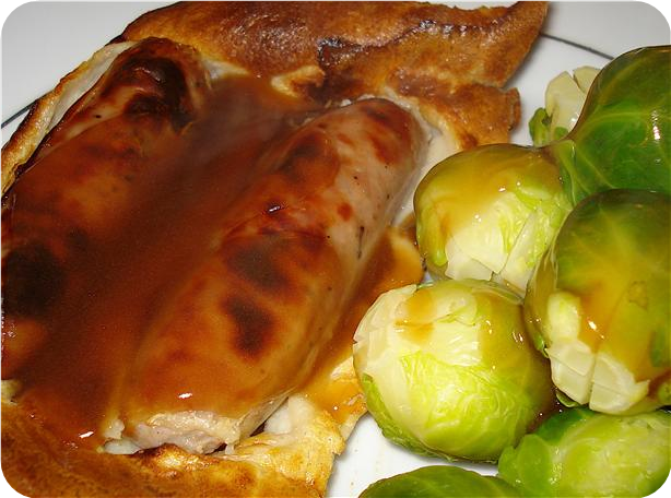 Toad in the Hole - Traditional
