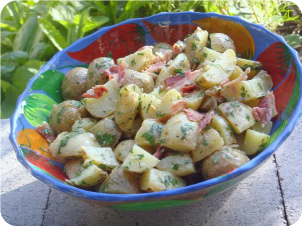 Potato Salad With Bacon and Parsley