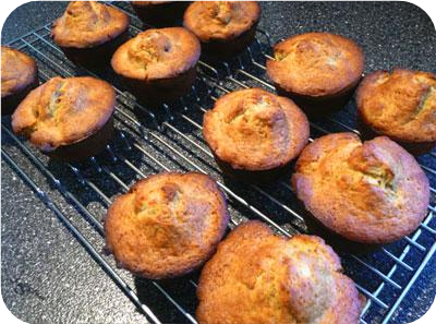 New England Banana Muffins