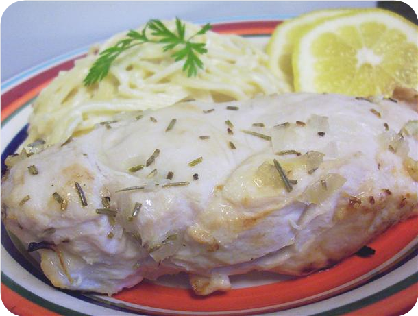 Dan's Lemon, Onion and Garlic Chicken