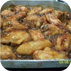 Caramelized Chicken Wings