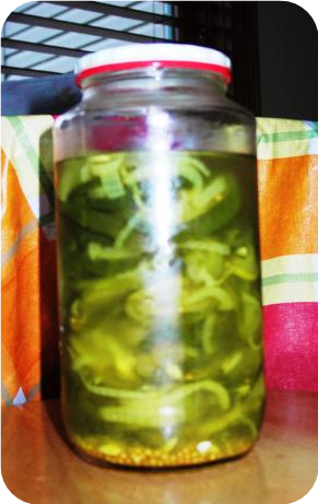 Microwave Bread and Butter Pickles (Sugar Free)