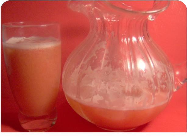 Old-Fashion Strawberry-Orange Soda