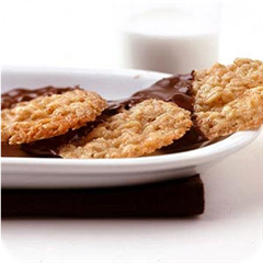 Buttery Oatmeal Crisps