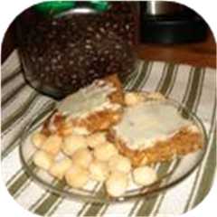White Chocolate-Macadamia Bars