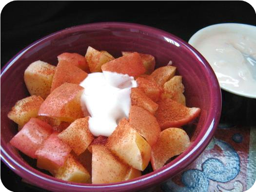 Hot Apple Bites