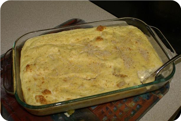 Mashed Potatoes with Ham