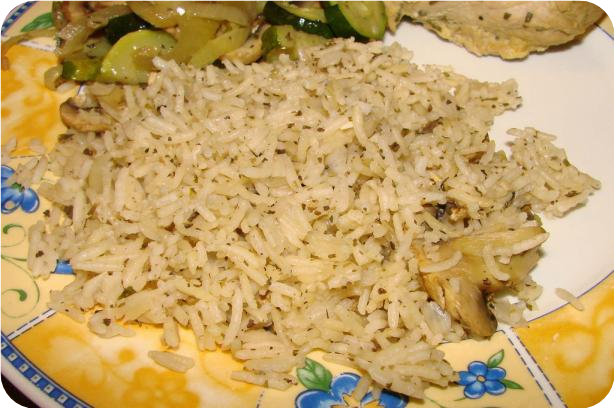 Italian Inspired Microwave Rice