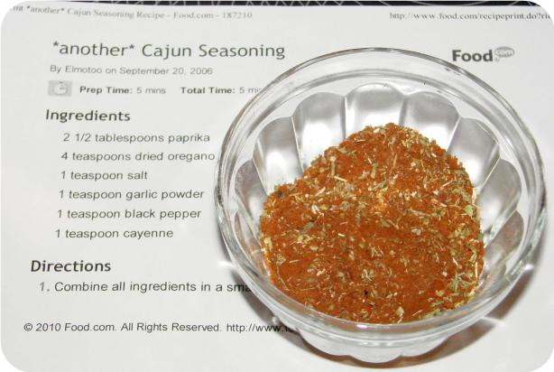 *another* Cajun Seasoning