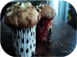 Crumb Topped Banana Muffins