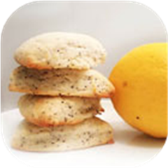 Vegan Lemon Poppy Scones