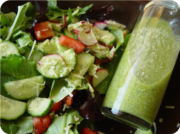 Basil-Garlic Vinaigrette