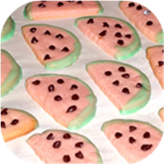 Watermelon Cookie