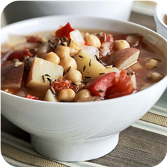 Garbanzo Bean and Vegetable Stew