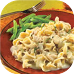 Chicken-Noodle Parmesan