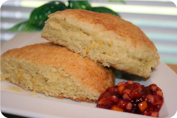 Sweet Southern Orange Scones