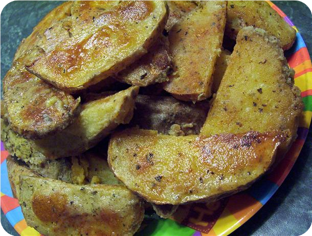 Oven Baked Potato Wedges