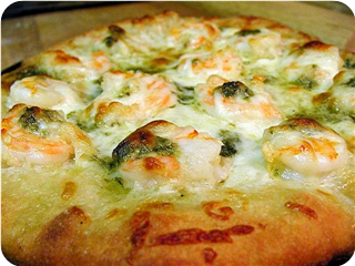Chicken Pesto Pizza
