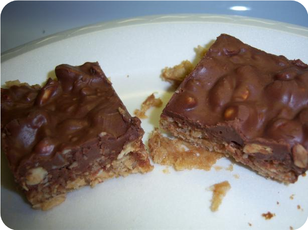 Mock Baby Ruth Bars