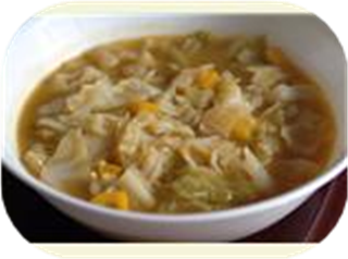 Sweet and Tangy Cabbage Soup