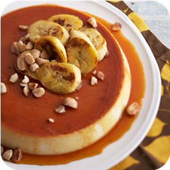 Creamy flan 