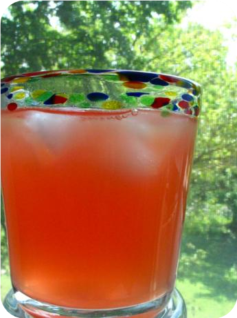 Iced Rhubarb Tea