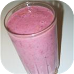 Banana and Strawberry Smoothie