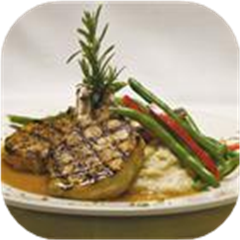 Pork Chops with Praline Sauce