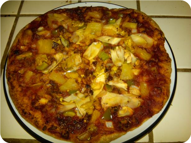 Guilt Free Whole Wheat Pizza Dough