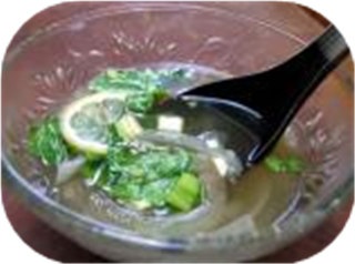 Fragrant Chicken and Rice Noodle Soup