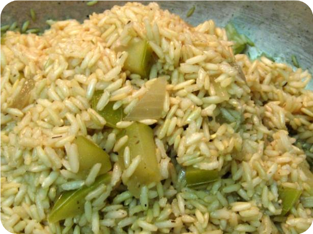 Apple Rice Pilaf