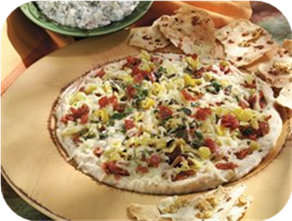 Italian Layered Dip with Crisp Crackers