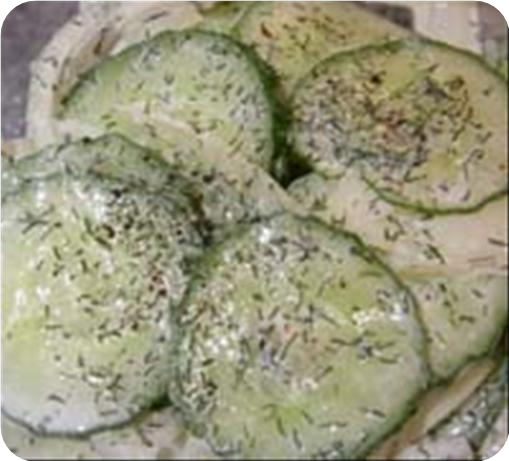 Cool and Creamy Cucumber Salad
