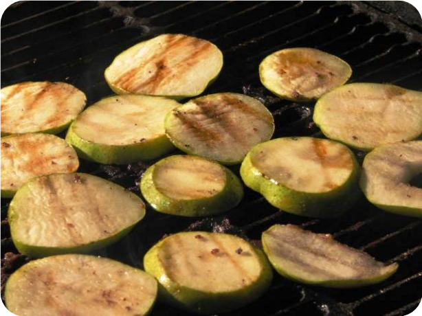 Ginger Grilled Pears