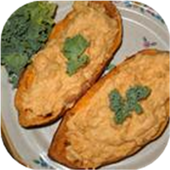 Twice Baked Sweet Potatoes