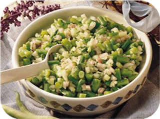 Spicy Bean and Cucumber Salad