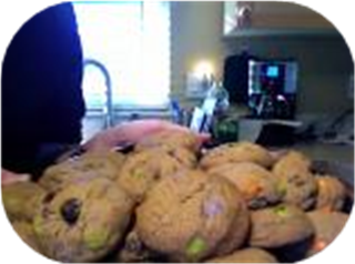 M&m Chocolate-Chocolate Cookies